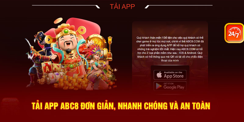 Tải app ABC8 đơn giản và an toàn